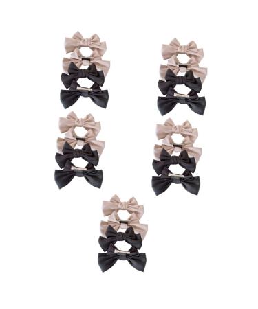 FOMIYES 10 Pairs Bow Hairpin Bow Clips New Year Hair Decoration Bow Decoration Hair Bows for Women Bowknot Barrettes for Girls Hair Bow Pins Bow Hair Clip Woman Headgear Bow Tie Fabric