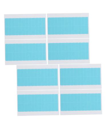 FRCOLOR 40 Sheets Seamless Hair Extensions Extention Tape for Hair Double Side Tape Hair Ties for Women Hair Extension Supply Ladies Wigs Adhesive Women's Pu Front Lace Double Sided Tape