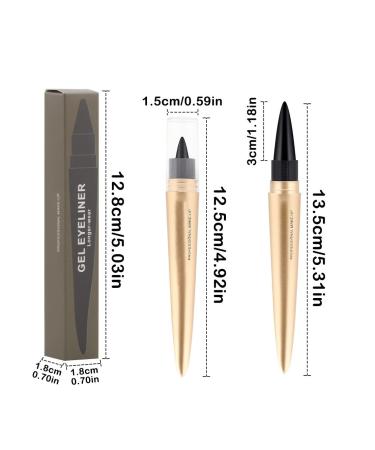 2023 Metallic Luster Eyeliner Pen - Waterproof & Long Lasting | Ultra-Fine & Quick Drying | Perfect for Beginners - Buy Online on GoSupps.com