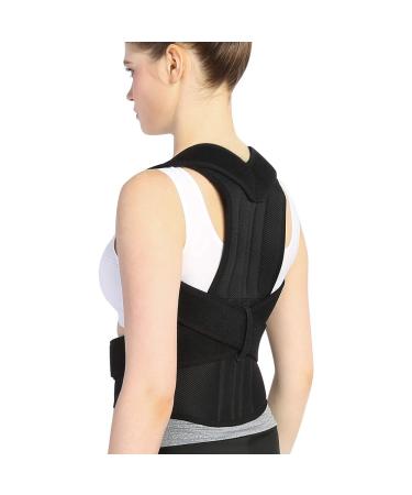 Restokki Posture Corrector Back Brace | Adjustable Full Back Support for Shoulder & Waist | Unisex Design | Improve Posture & Comfort - Buy Online on GoSupps.com