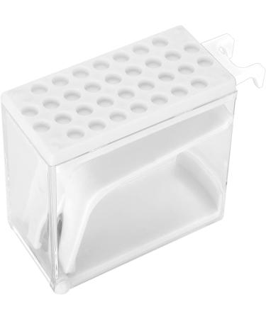 Ververt Touch Dental Cotton Roll Dispenser - White Press Type Holder for Dentists | 10cm Cotton Roll Divider Case - Buy Online on GoSupps.com