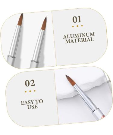 minkissy Metal Rod Nail Art Pen Nail Art Liner Manicure Liner Brush Striping Manicure Tools Liner Brush for Nails Gel Nail Art Drawing Pens Nail Art Pens Aluminum Modeling Line Pen 17.40X1.00X1.00CM As Shown - Buy Online on GoSupps.com