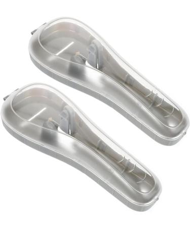 Minkissy Razor Storage Box Organizer 4 Pieces Travel Case for Manual Razors Durable Protection for Razor Storage - Buy Online on GoSupps.com