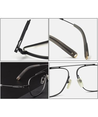 Riccie Varifocal Glasses - Pure Titanium Retro Aviation Eyewear for Drivers & Office - Multi-Focus Anti-Blasting +3.0 Strength - Buy Online on GoSupps.com