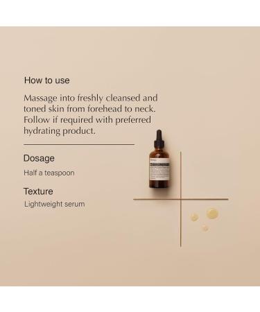 Aesop Lucent Facial Concentrate | Lightweight Vitamin C Facial Serum for Replenished Hydrated and Balanced Skin | 2.1 Oz - Buy Online on GoSupps.com