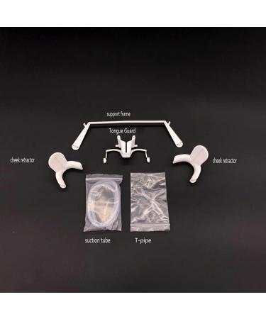 2pcs Dental Cheek Retractor Dental Lip Cheek Mouth Opener with Saliva Suction Device for Teeth Whitening Orthodontic Treatment(Size:Small) - Buy Online on GoSupps.com