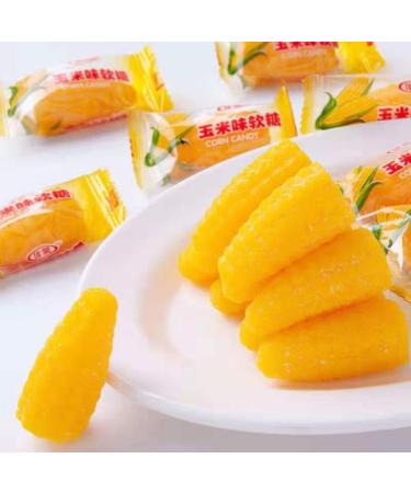 Corn Soft Candy Sweet Corn Flavor 17.7 oz(500 Gram) Chinese Candy Soft Candy Cream Corn Candy Chewing Milk Candy Leisure Snacks (53.1 oz(Pack of 3)) - Buy Online on GoSupps.com