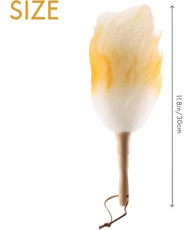 korvre Anti-Static Wool Brush Duster Blinds Kitchen Keyboard Dust Cleaning Tool Car Duster Interior/Exterior Cleaner Smart and Soft and Duster 30cm - Buy Online on GoSupps.com