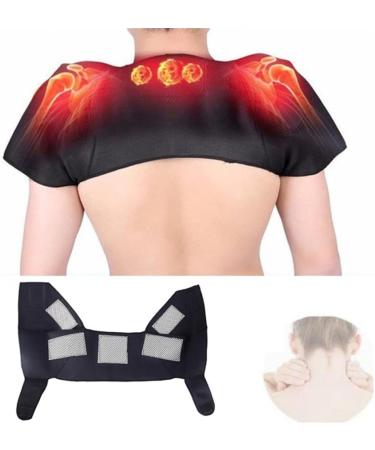 YMGSCC Shoulder Warm Relieve Self-Heating Therapy Protection Spontaneous Heating Massager Posture Correcter(L) Large B - Buy Online on GoSupps.com