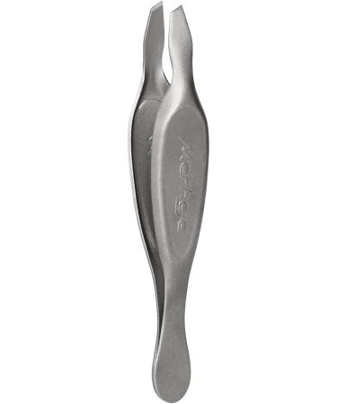 Merheje Professional Eyebrow Anatomic Tweezer Kit - Stainless Steel Slant Tip for Precision Hair Removal - Self Care Eyebrow Puller in Gray - Buy Online on GoSupps.com