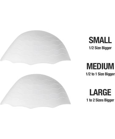 SOL3 Shoe Fillers - Size Reducers for Loose Shoes | Toe Inserts for Perfect Fit & Heel Slippage Prevention (Medium: Half to One Size Bigger - Buy Online on GoSupps.com