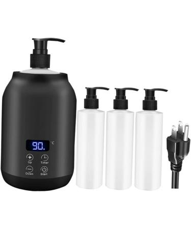 Ysyqkn Deluxe Electric Oil Bottle Warmer for Relaxation black - Buy Online on GoSupps.com