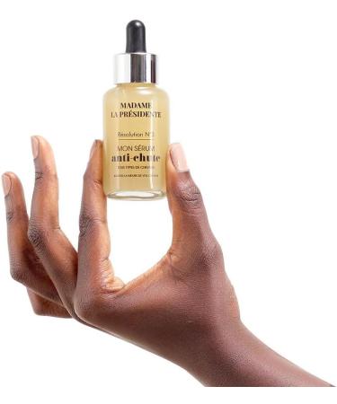 Madam President - Resolution No. 3 My Anti-Hair Loss Serum - Accelerates Growth - Reduces Hair Loss - All Hair Types - Exclusive Capillum Fortis Complex - Vegan - Made in France - 50ml - Buy Online on GoSupps.com