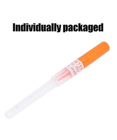 Piercing Needles 50Pcs/Box - Stainless Steel Body Piercing Tools for Body, Ear, Navel, Nose, Lip, Nipple - 14G, 16G, 18G, and 20G Sizes - Buy Online on GoSupps.com