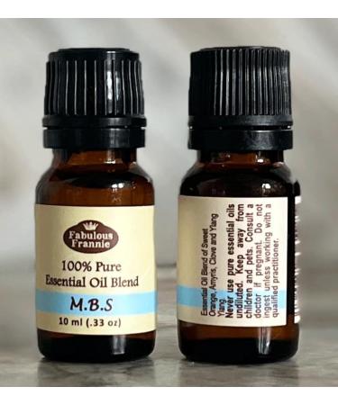 Fabulous Frannie MBS Essential Oil Blend - Orange Clove Ylang Ylang & Amyris - 10ml for Mind Body & Soul - Buy Internationally - Buy Online on GoSupps.com