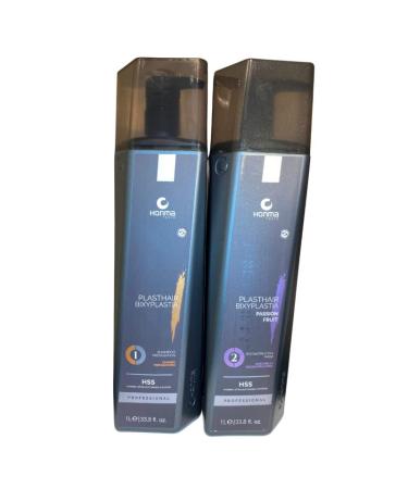 !Plasthair Bixyplastia Passion Fruit Honma Tokyo reconstructive smoothing kit 2 products of 1 L