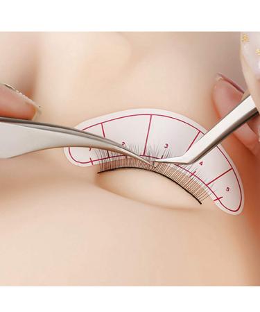 Lash Mapping Stickers: 210 Pairs (3 Packs) - Under Eye Positioning Tips for Eyelash Extensions - Self-Adhesive Paper Pads by EMEDA - Buy Online on GoSupps.com