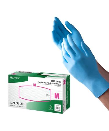 1000 Pack Tronex Nitrile Chemo Exam Gloves ASTM Nitrile Disposable Tronex Gloves Medical Grade Chemical Resistant (Small)