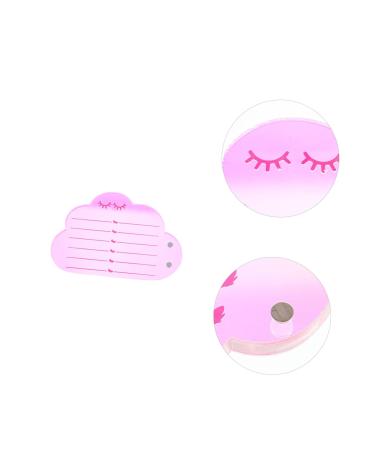 Buy POPETPOP Grafting Eyelash Board - 2pcs Lash Extensions Supplies | Acrylic & Ceramic Lash Storage Tool for Professional Use - Buy Online on GoSupps.com