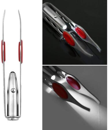 Mini Light Eyelash Removal Tweezer Clip Make Up Led Eyebrow Hair Beauty Tool Make up Tools Accessories Superior Quality and Creative - Buy Online on GoSupps.com
