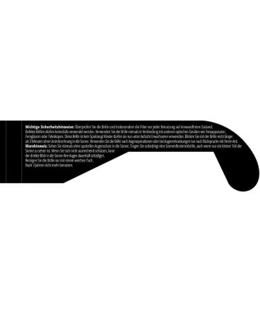 Buy Solar Eclipse Glasses - EN 1836:2005 Certified - Direct Sun Observation - E15 Filter - Single Packaging - Buy Online on GoSupps.com