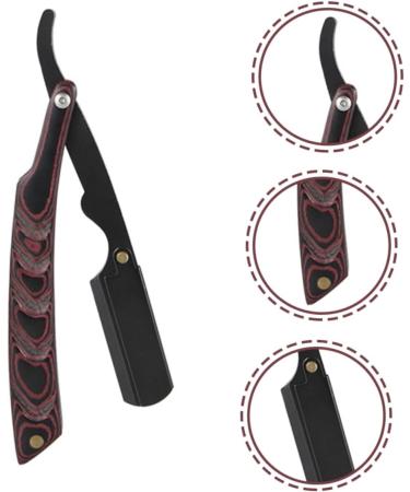 Frcolor Manual Razor - Vintage Barber Hair Shaving Tool Foldable Design for Precision | International Shipping Available - Buy Online on GoSupps.com