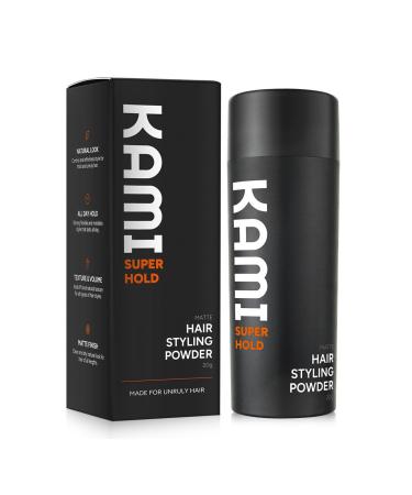 Kami Hair Styling Powder for Men - Strong Hold for Thick & Coarse Hair | Matte Finish | Texturizing Hair Powder for Men Styling | Strong Hold Men Hair Style Product - Buy Online on GoSupps.com