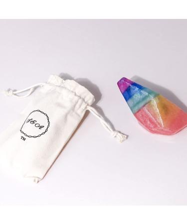 Luxury Crystal Soap - New Chakra Design - Lavender Scent | Divine Self-care Essential - Buy Online on GoSupps.com