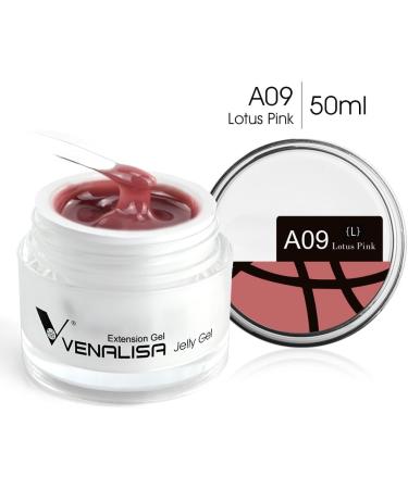 VENALISA 50ml Builder Nail Gel Kit - French Nail Lotus Pink Camouflage Natural Color Poly Gel Builder Set AL09 - Buy Online on GoSupps.com