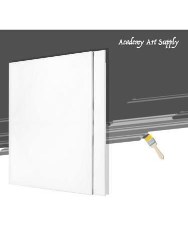 Academy Art Supply 30x40 Stretched Canvases - Pack of 2 | Blank Primed Heavy Cotton Canvas for Acrylic & Oil Painting - Buy Online on GoSupps.com