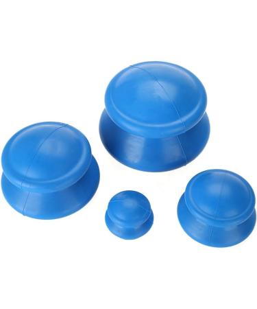 4-Piece Cupping Set - Medical Silicone Suction Cups for Effective Chinese Cupping Therapy & Healthcare Massage - Buy Online on GoSupps.com