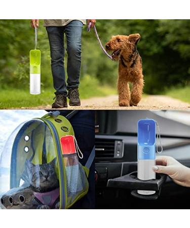 Esing Portable Dog Water Bottle Dispenser 15oz Pink - Travel Pet Drinking Cup - Buy Online on GoSupps.com