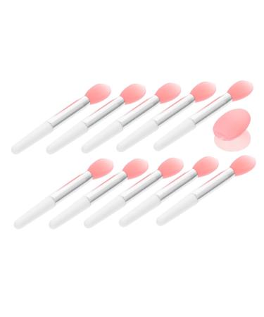 MAGICLULU Lip Balm 2 Sets Lip Mask Brush Cosmetic Silica Gel Dust Jacket Pink Portapotty