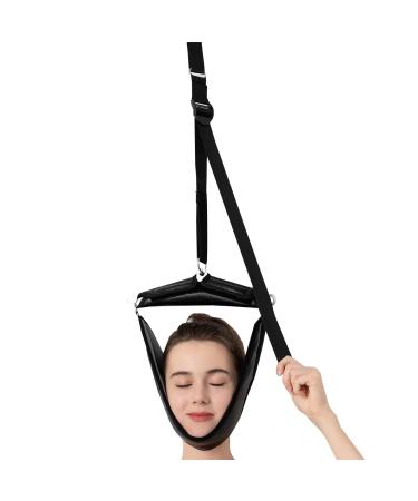 Fukamou home traction device for the neck traction for the neck - portable neck traction belt - over the door cervical traction device neck traction corrector for physical exercises too