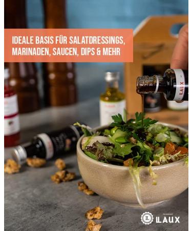 Laux Vinegar Oil Gift Box - 5 Varieties (Provence Oil Olive Oil Balsamic Vinegar) 40ml - Perfect for Salads & Dishes - Easter Gift Set No.2 - International Shipping - Buy Online on GoSupps.com