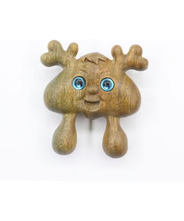 Coheali Green Sandalwood Nasal Scratch Snail Eye Acupuncture Massager - Meridian Foot & Eye Massage Device - Buy Online on GoSupps.com