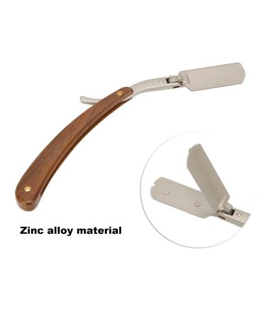 Professional Barber Straight Edge Razor for Men - Durable Plastic Zinc Alloy Razor for Precision Shaving - International Shipping - Buy Online on GoSupps.com