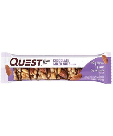 Quest Nutrition Chocolate Mixed Nuts Snack Bar