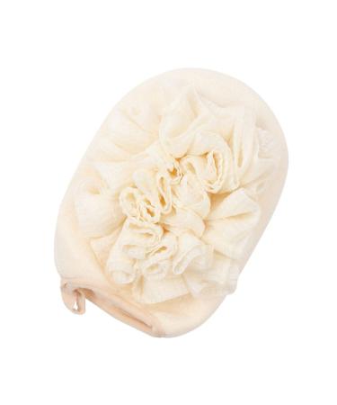 POPETPOP 1pc Bath Flower Gloves Shower Sponge Back Scrubber Ball Scrubbing Glove Bath Sponge Exfoliating Bath Glove Bathroom Shower Ball Dual Purpose Polyester Cotton Toiletries