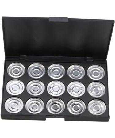 Healeved 3pcs 15 Empty Cosmetic Empty Eyeshadow Case Empty Eyeshadow Palette Cosmetic Cases for Traveling 1 count (Pack of 1) Silverx3pcs - Buy Online on GoSupps.com