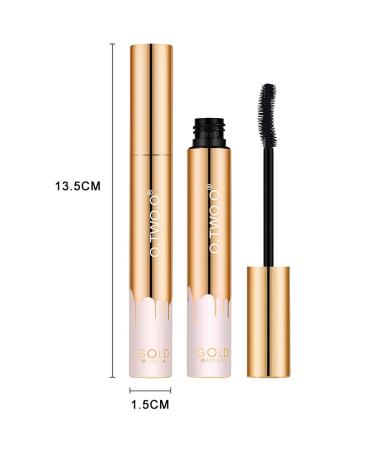 Eyret Black Waterproof Mascara - Volume Lengthening & Curling Lashes | Long Lasting & Fast Drying Makeup for Women - Buy Online on GoSupps.com