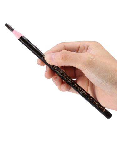 12 Pieces Waterproof Eyebrow Pencil Set | Perfectly Defined Natural Look in Brown | International Shipping Available - Buy Online on GoSupps.com