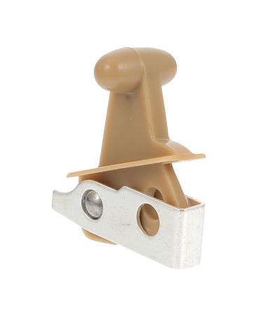 Electric Clipper Switch Hair Clipper Accessory Hair Clipper Modification Hair Clipper Part Hair Clipper Accessories Hair Trimmer Power Electric Clippers Hairdressing Tool Plastic 2X2X1CM Brown