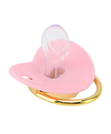 Ultra-Light Soft Silicone Pacifier for Newborns 6-18 Months - BPA-Free Ergonomic Pink Design for Breastfeeding Support - Buy Online on GoSupps.com