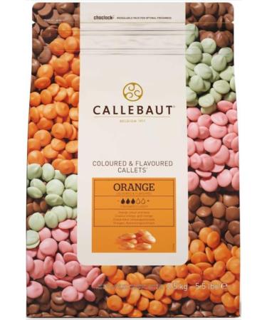 Callebaut flavoured callets BUNDLE - Orange Caramel - 2 x 2.5kg - Buy Online on GoSupps.com