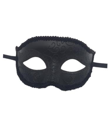 FRCOLOR Eye Mask Black Themed Prom Mask Eye Stand Out Mask Makeup Masquerade Ball Party Mask Costume Party Masquerade Mask Male and Female Mask Dreses Wedding Men and Women Halloween