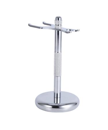 Premium Aluminum Shaving Brush Stand - Durable Holder Rack for Grooming Tools | 15cm x 7cm | Fast International Shipping - Buy Online on GoSupps.com