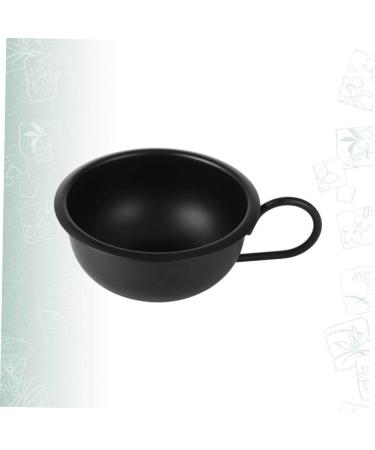 Beavorty Men's Shaving Set - Razor Mixing Bowl & Cream Cup - Travel-Friendly Black Cosmetic Shell - 9.2cm - Buy Online on GoSupps.com