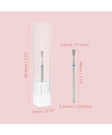 VOCOSTE Nail Drill Bits for Manicure Grinding Head Diameter 2.6mm 0.1inch - Buy Online on GoSupps.com