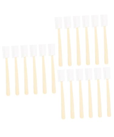 Healvian 90 Stk maternity toothbrush captivity gauze toothbrush of pregnant woman travel toothbrush bamboo after birth wooden maternity products portable white pregnant woman